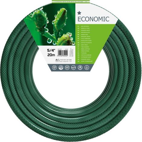 Tuyau d'arrosage économique CellFast - Diamètre : 5/4" - Longueur : 20 m (1/4)