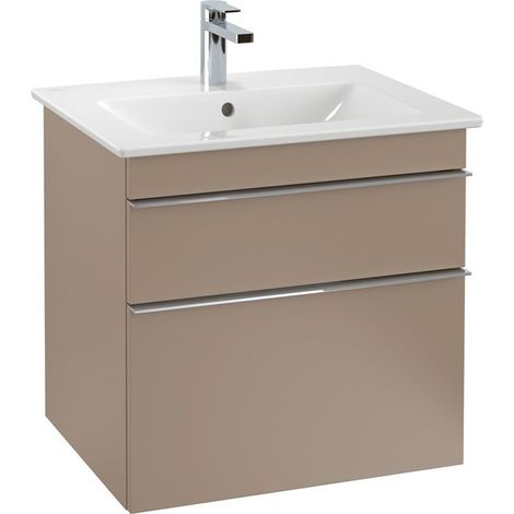 Meubles sous vasque, 603 x 590 x 502 mm, modèle suspendu, En bois White Matt