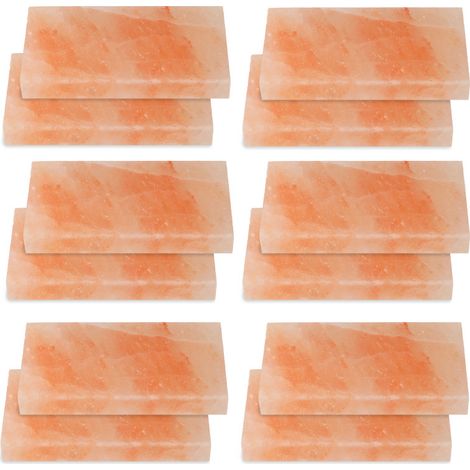 Pietra di sale Premium per grigliate - pietra di sale per BBQ di alta qualità per un gusto speciale - pannello di sale 12X (1/5)