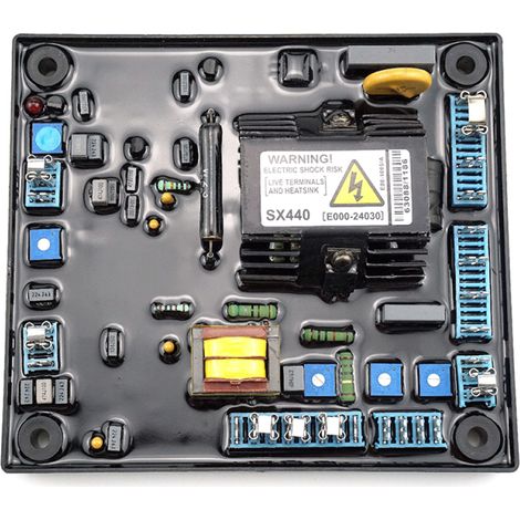 Regulador automático de voltaje SX440: Reemplazo estable y de alto rendimiento para estabilizadores de generador. (1/5)