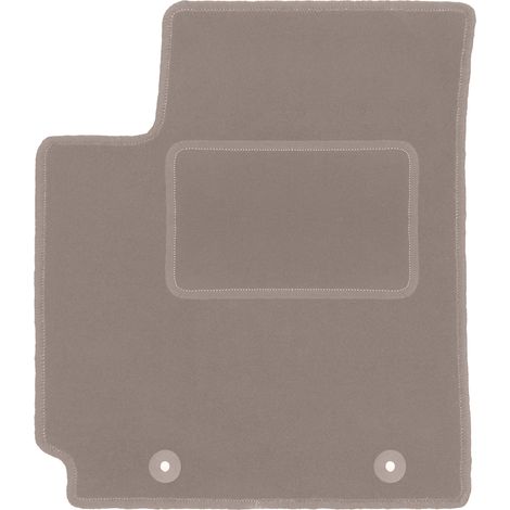 Tappetino conducente beige per: Kia Picanto II JE hatchback (2011-2017)