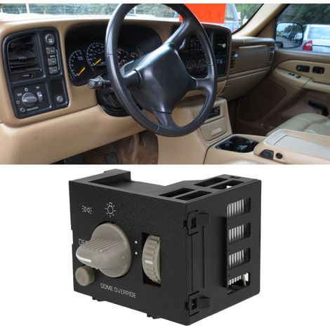 Interrupteur variateur de phares/feux de stationnement 15013005 compatible avec les camions Chevy et GMC (1/5)