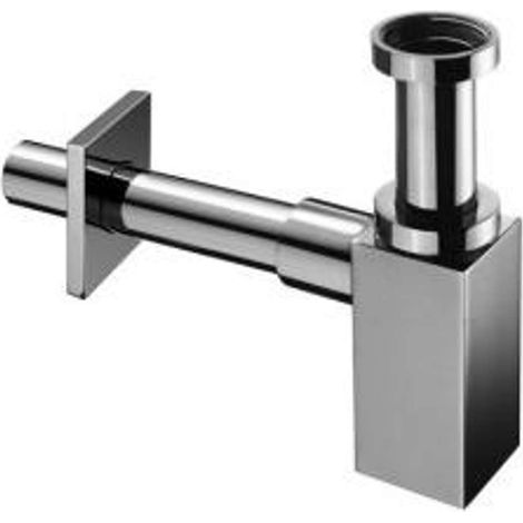 Siphon de design QUAD chromé (1/2)