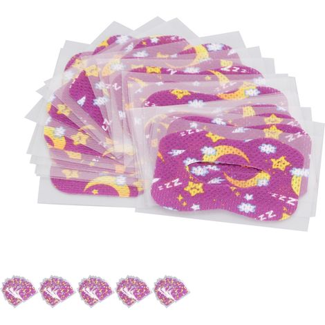 100 Bandes de Respiration Nasale pour Enfants, Anti-Ronflement Hypoallergéniques, Amélioration du Sommeil - 100 Pièces (1/5)
