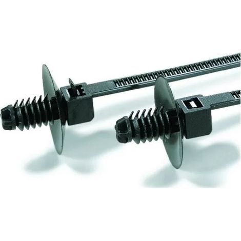 Hellermanntyton 157-01100 Cinghie (x500) 170x5mm nero