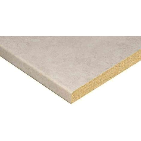 Top per cucina piano cottura in laminato stratificato hpl sp mm 38 x 2050 x 600 colore: porfido chiaro