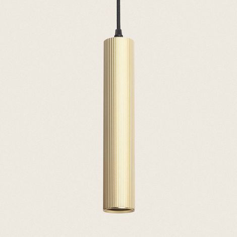 Lampada a Sospensione Alluminio Aritz 1 Faretto  Oro (1/5)