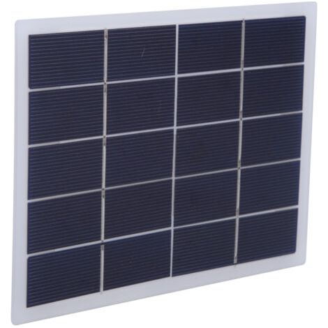 3W 5V Silicium Polycristallin DIY Panneau Solaire Laminé Plaque de Batterie 170x130mm(3W-Blanc) (1/5)