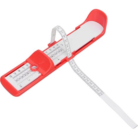 Mesureur de Pied Bébé 20 cm Rouge Portable Haute Précision Sécurisé (1/5)