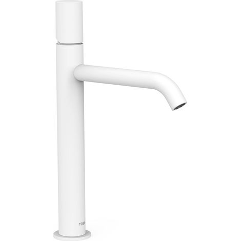 TRES 26130701BM STUDY-TRES Monomando Lavabo Alto Blanco Mate - ref: 26130701BM