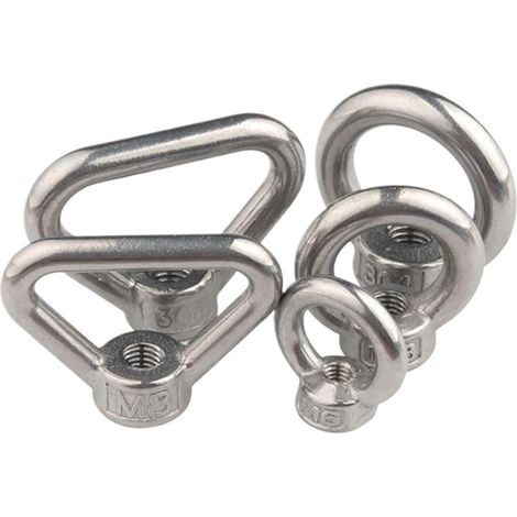 Vis de fixation triangulaire, acier inoxydable 304 argenté M3-M24 (1/2)