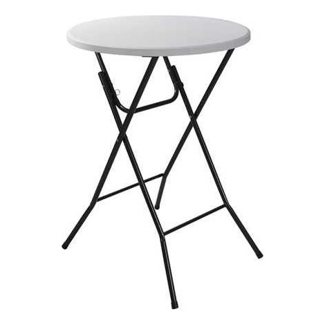 Mesa PE Redonda Plegable Tay Ø80 cm