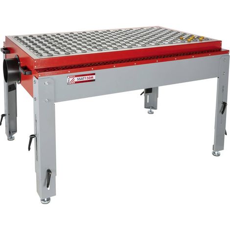 Holzmann – Table d'extraction des poussières – Établi modulable – Charge maximale 150kg – Pour bois dur et teck – Moteur puissant 1500W (1/2)