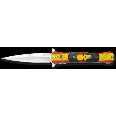 Couteau pliant Martinez Albainox españa-calavera lame inox 9.5 cm