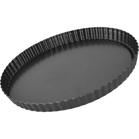 Tarteform, Quicheform, dickflüssige, antihaftbeschichtete, tiefe Backform mit herausnehmbarem Boden, 30 cm (12 Zoll) (1/5)