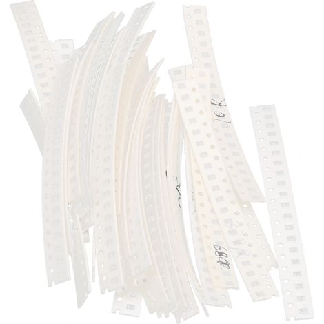 Kit de 660 résistances CMS pour la protection et l'assortiment d'équipements électroniques 0805 (1/5)