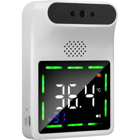 Berührungsloses Infrarot-Thermometer mit Bluetooth-Funktion, 11 Sprachen, 99 gespeicherte Daten, 2 Stromversorgungsoptionen, 3 Einstellmöglichkeiten (°C/°F), Körpertemperatur
