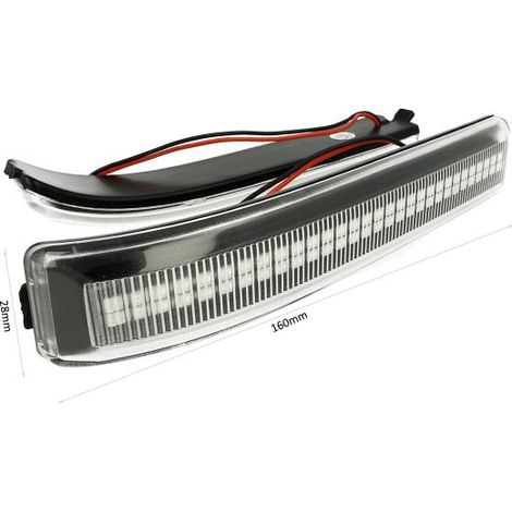 Kit Freccia Laterale a Led Side Marker Dinamica Lente Trasparente Ford F-150 Raptor OEM 9L3Z17E748BA 9L3Z17E749BA (1/3)