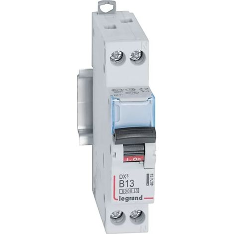 Legrand LS-SCHALTER B13A 1P+N 6KA 1TE (407474 DX3)