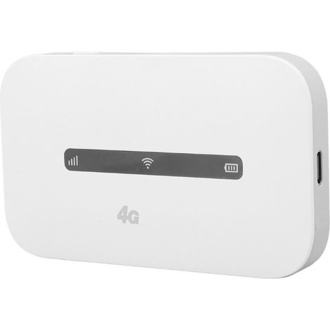 Routeur mobile 4G avec point d'accès Wi-Fi, compatible avec 8 à 10 appareils connectés, emplacement pour carte micro SIM, batterie 3000 mAh, puce intelligente, version asiatique (FDD : 1.3.5.8, TDD : (1/5)