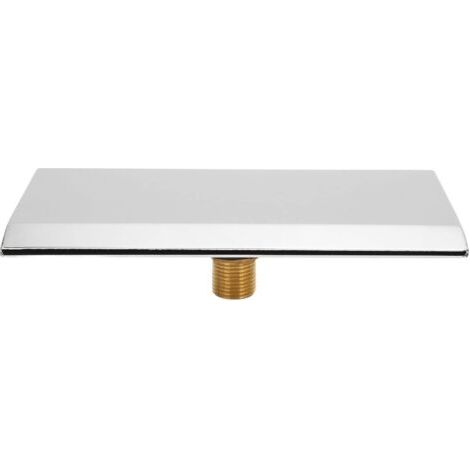 Applicable Bec de Baignoire Cascade G3/4Filetage Externe Bec de Baignoire Cascade en Acier Inoxydable SPA Salle de Bain Piscine Piscine Argent Mural Cascade Buse de Sortie Accessoires de Buse de Baign (1/5)