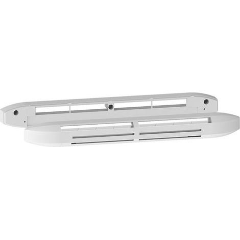 Anjos Ventilation – Entrée d'air hygroréglable acoustique 692 – Débit variable 5-45 m3/h – Pour VMC hygro B – Rallonge acoustique RA