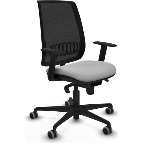 Silla de oficina piqueras y crespo Alares negro soporte lumbar ajustable (1/2)