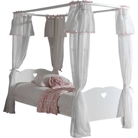 Voile Pour Lit Enfant "Amori" 200cm Blanc (1/3)