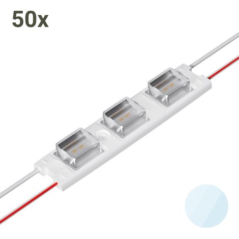 LED Kanten Modul 2,4W 24V 6500K 85°x15° IP67 (50 Stück VPE) (1/4)