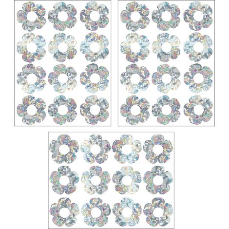 36 autocollants anti-collision d'oiseaux pour fenêtres. Ces autocollants transparents empêchent les oiseaux de se heurter aux vitres. (1/5)