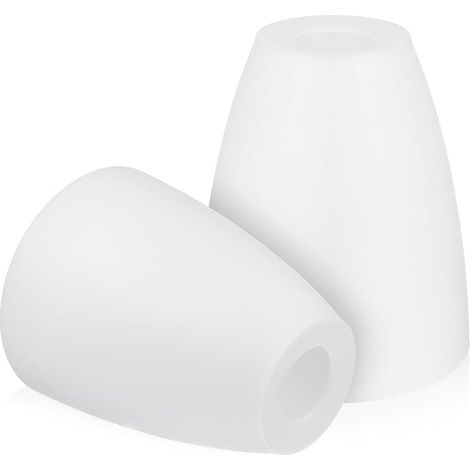 2pcs remplacement d'abat - jour en plastique pour lampadaire, remplacement abat - jour blanc pour lustres, lustres, applique murale série (1/5)