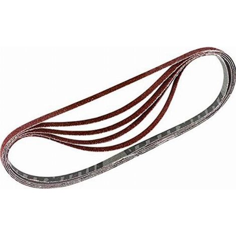 P-43343 Carta abrasiva a nastro 13 x 533 mm, 80G, 5 pz