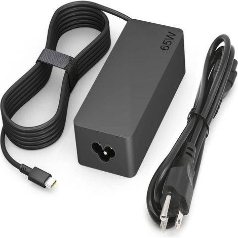 1 Chargeur USB C 65W, Adaptateur Secteur Rapide, Sortie 20V 3.25A, Pour Ordinateur Portable (1/5)