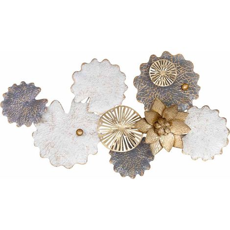 Mural decorativo de pared de metal 95,3x56,5x7,6 (1/5)