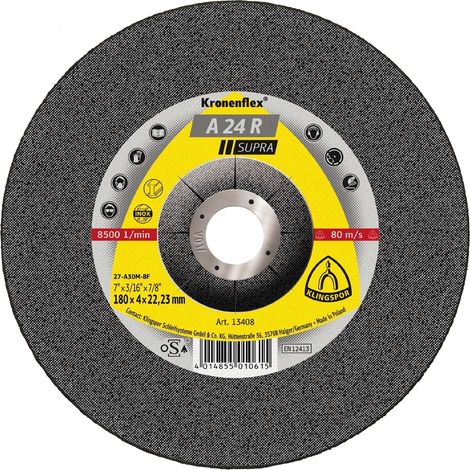 10 Meules à ébarber KS SUPRA A24R S GEK 150X6X22,23 KLINGSPOR - 13403