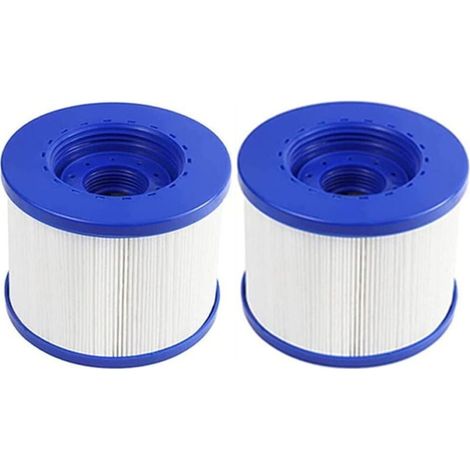Lot de 2 filtres de piscine compatibles avec l'eau chaude de rechange Clever Spa (1/4)