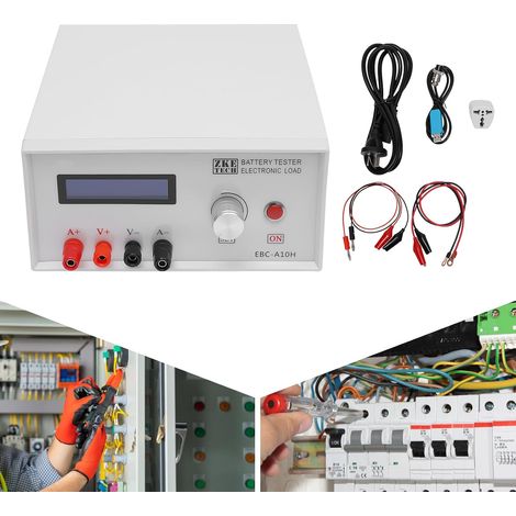 EBC - a10h capacité de la batterie testeur de charge et de décharge testeur de batterie avec fonction de charge et de décharge testeur de capacité de batterie au lithium / plomb (1/5)