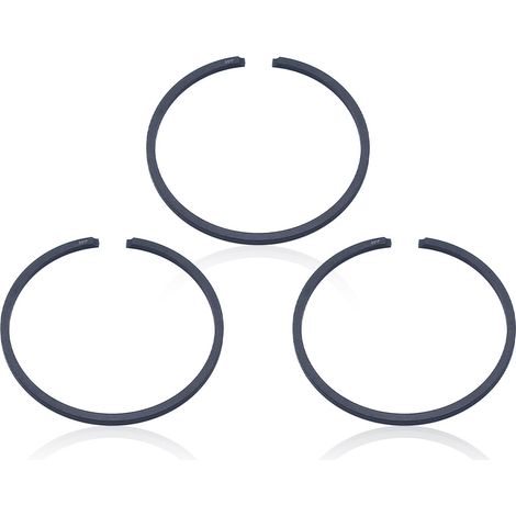 3 segments de piston pour STIHL 028 029 034 MS191 MS290 BR400 SR400 souffleur tronçonneuse 46 mm x 1,5 mm (1/5)