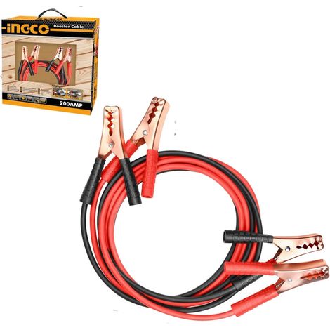 CAVI BATTERIA AUTO 200A 2,5MT - HBTCP2001 - INGCO (1/2)