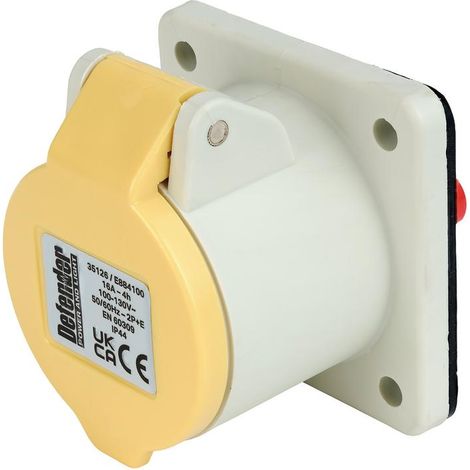 Draper 35126 DEFENDER PANEL SOCKET 110V 16A