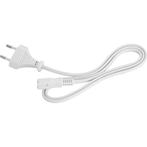 Câble D'alimentation Prise Réglette Blanc 1m - Sylvania
