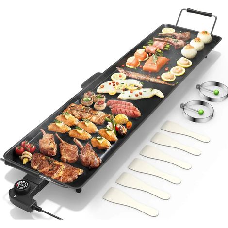 Plaque de cuisson lectrique Teppanyaki Costzon 89 cm antiadhsive (1/5)