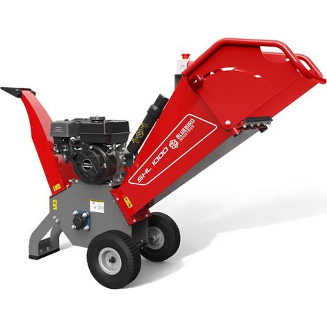 BIOTRITURATORE A SCOPPIO CIPPATORE Ø MAX 100 mm 6,5HP MOTORE LONCIN BLUE BIRD