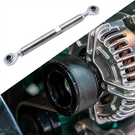 Varilla tensora ajustable, accesorio para motor, rótula Heim robusta de alta dureza, soporte para alternador para motor SBC 454 302 Hwy