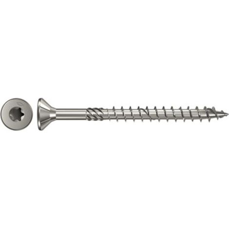 Fischer 200x Power-Fast 4 x 45 Senkkopf nicht rostender Stahl A4 Teilgewinde Innenstern TX - 657283 (1/3)