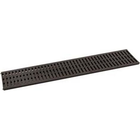 1PZ GRIGLIA IN ABS PER CANALETTA IN ABS CM.100X20 - cm.100x20x3,6h.