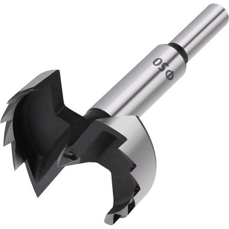 Punta da trapano in acciaio al carbonio, set di seghe a tazza da 50 mm con centraggio automatico per la lavorazione del legno, utensili per intaglio del legno (1/5)