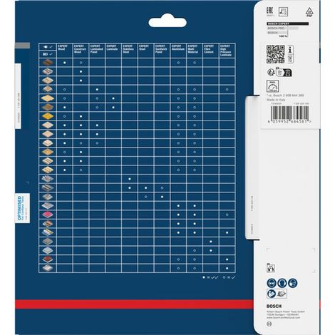 Bosch EXPERT Kreissägeblatt Laminated Panel, 216x2,1x30 mm, Z66