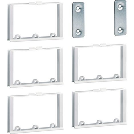 Kit de juxtaposition horizontale pour coffrets vega largeur 18 modules HAGER VZ005VB