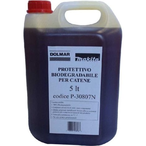 ACEITE PROTECTOR BIODEGRADABLE NO TÓXICO PARA CADENAS DOLMAR P-30807N 5LT